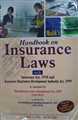  Insurance Laws with Insurance Act, 1938 and IRDA, 1999 alongwith IRDA (Amendment) Act, 2015, New Edition - Mahavir Law House(MLH)